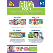 School Zone Big Math 1-2 Workbook