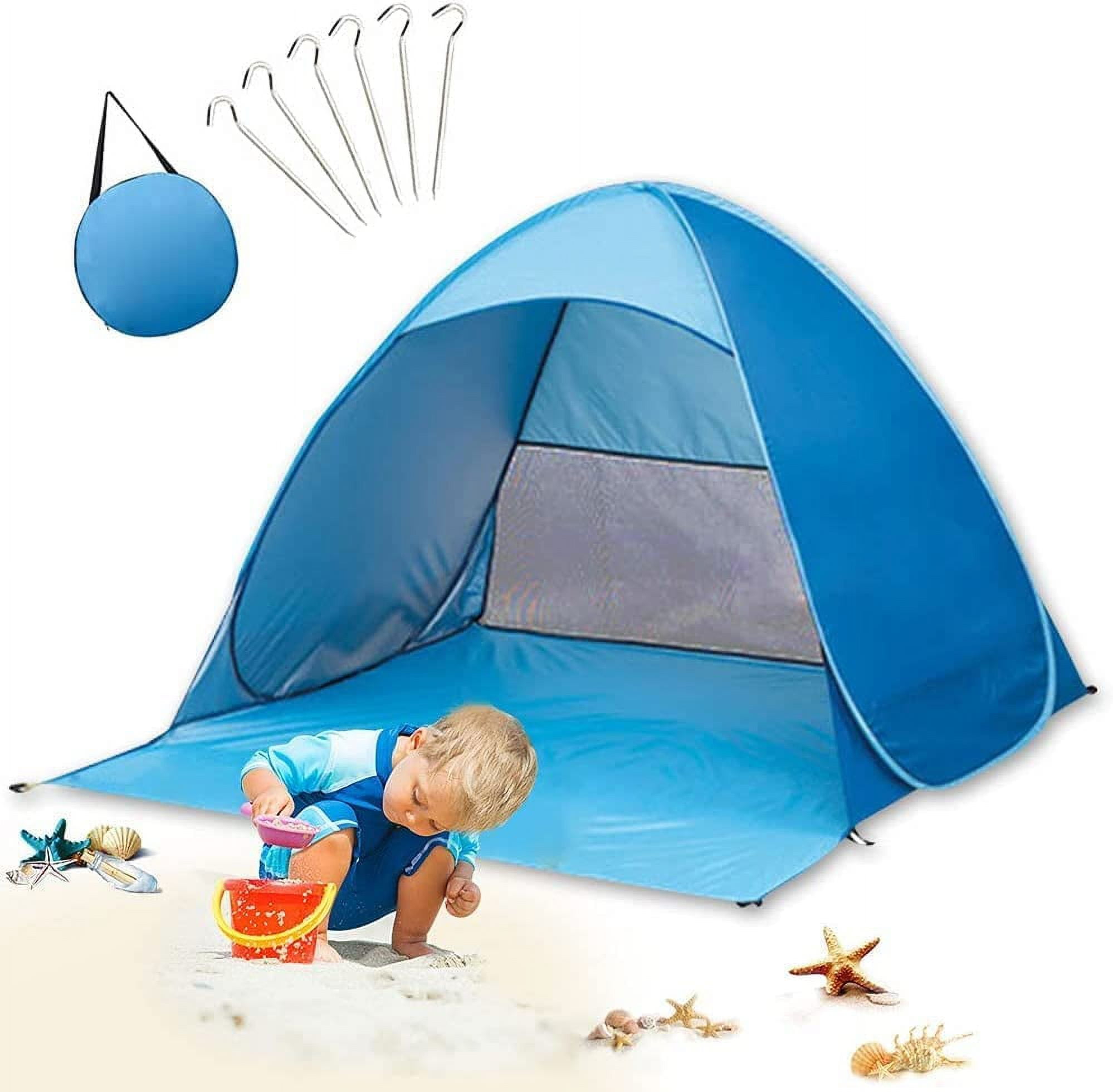Aqua-Leisure® SSB12803S1 Pop-Up Fish Sun Shelter, Age 6