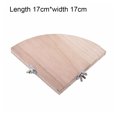 thumbnail image 3 of Bird Platforms Fan Shape Birds Cage Perches Small Animals Exercise Perch Stand Toy Parrot Small Animals Exercise Toys Pet Station Board 17*17cm, 3 of 9