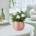 thumbnail image 1 of Pot de planta de cerámica, centros de mesa de contenedores de flores, decoración del hogar, maceta moderna, maceta decorativa para la sala de estar Agujero en el fondo, 1 of 8