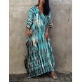 thumbnail image 5 of Robe de Plage à Imprimé pour Femmes à Manches Courtes, Grande Taille, Couvre-Maillot, 5 of 5