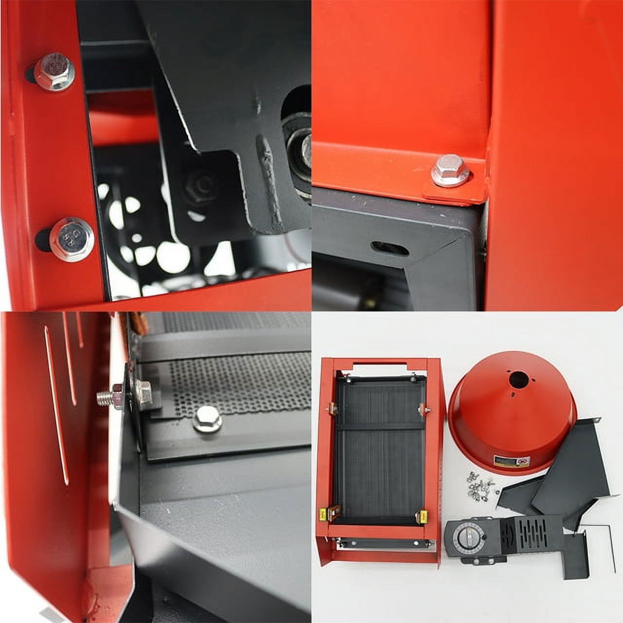 Electric Wheat Cereals Sheller Huller Rice Mill with Vibrating Screen 30-170KG/H 220V