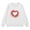 White, variant on Ruyang Girls Heart Sweatshirts Kids Cute Solid Color Sweater Casual Valentine Pullover Long Sleeve Pullover Tops Trendy Clothes