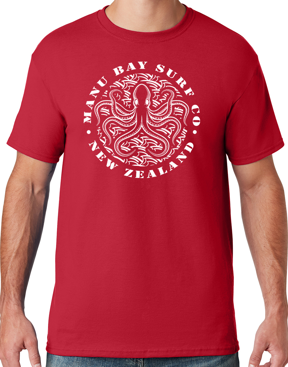 Mens Manu Bay Surf Company WHITE 