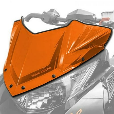 Arctic Cat Windshield - Arctic Cat New OEM Low Sno Pro Windshield Orange ZR XF M PTA BC, 7639-698