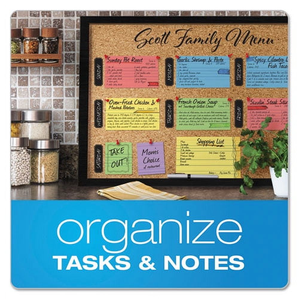 Ruled Index Cards, 3 X 5, Green, 100/pack | Bundle of 10 Packs