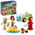 thumbnail image 1 of Coche de peluquería para perros LEGO Friends de Building Toy con 2 muñecas de más de 4 años, 1 of 6