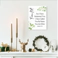thumbnail image 6 of Isaiah 43:1 Fear Not for I Have Redeemed You Wall Art,Christian Inspirational Wall Decor,Religious Bible Verse Wall Art,Scripture Canvas Wall Decor for Home Room Office Church, 6 of 6