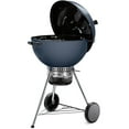 thumbnail image 2 of Weber Master-Touch 22" Charcoal Grill, Porcelain-Enamel Bowl & Lid, Slate Blue, 2 of 8