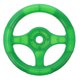 thumbnail image 1 of ColoMX Máquina de columpio para niños con volante de plástico, accesorios para coche mecedora para niños, 1 of 7