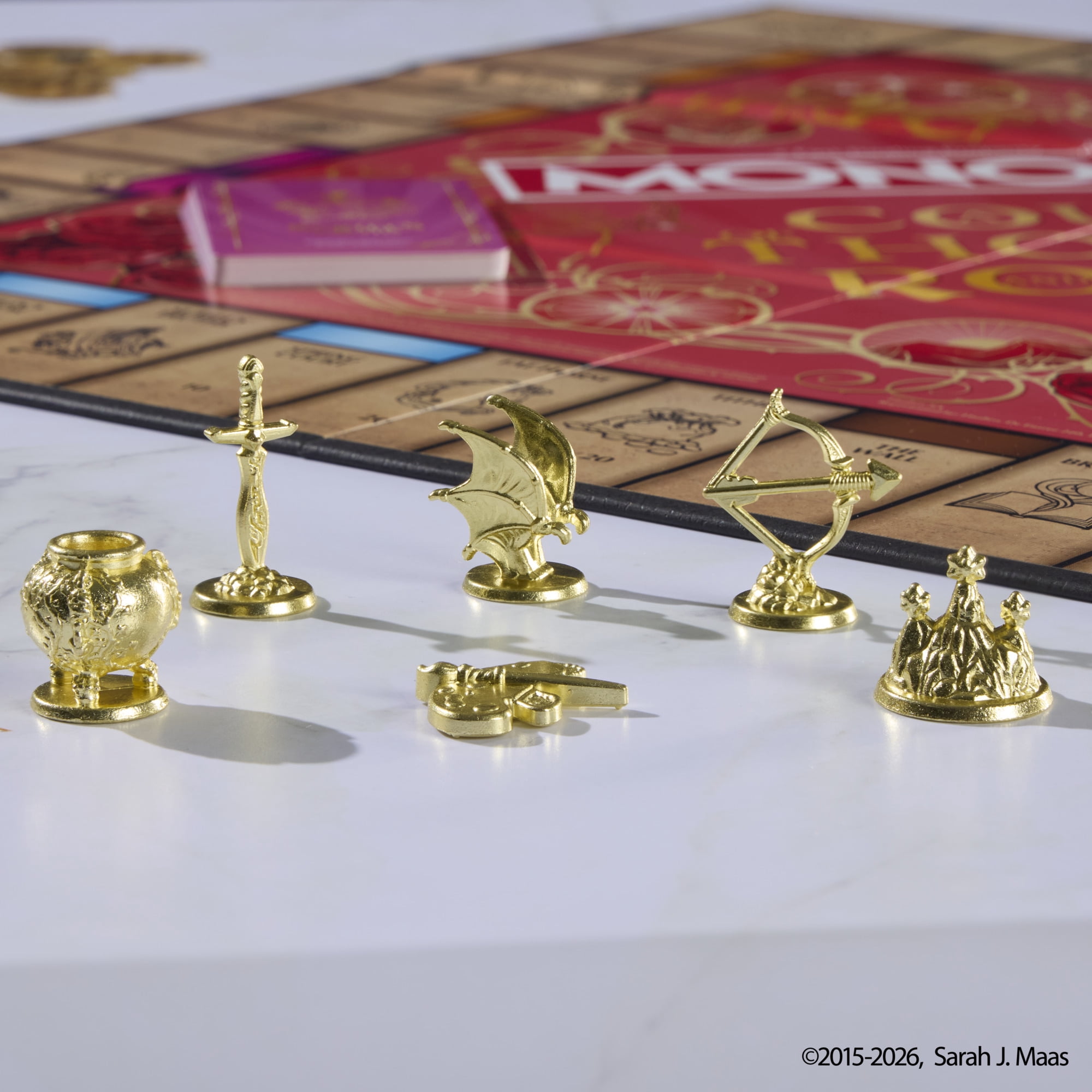 Monopoly: A Court of Thorns and Roses Edition Board Game, Ages 17 and up