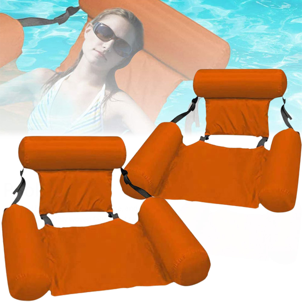 Elbourn 2 Pack Inflatable Pool Chair Pool Sofa, Adult and Child