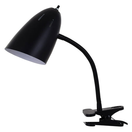 Cresswell Lighting Dylan Gooseneck Clip On Desk Lamp Walmart Com