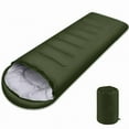 thumbnail image 1 of Sac de Couchage Compact 3 Saisons de Haute Qualité, Sac de Couchage double Enfichable, Ultraléger, pour Enfants et Adultes, Duvet, Temps Extrêmement Froid, pour le camping, 1 of 5