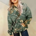 thumbnail image 7 of BOBOGOJP Hoodies for Teen Girls Oversized Casual Long Sleeve Hooded Sweatshirts Kids Cute Trendy Pullovers Tween Preppy Clothes Amry Green for Size 2-3 Years, 7 of 7
