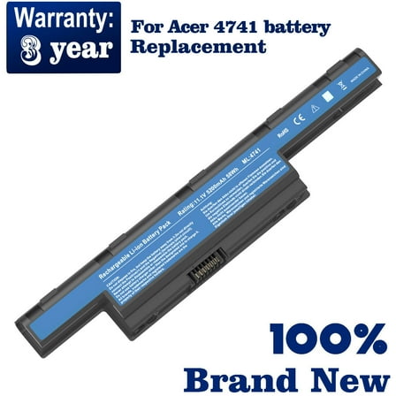 Battery Feplace For ACER Aspire 4551 4741 5742 5750 7750 AS10D31 AS10D41 AS10D51