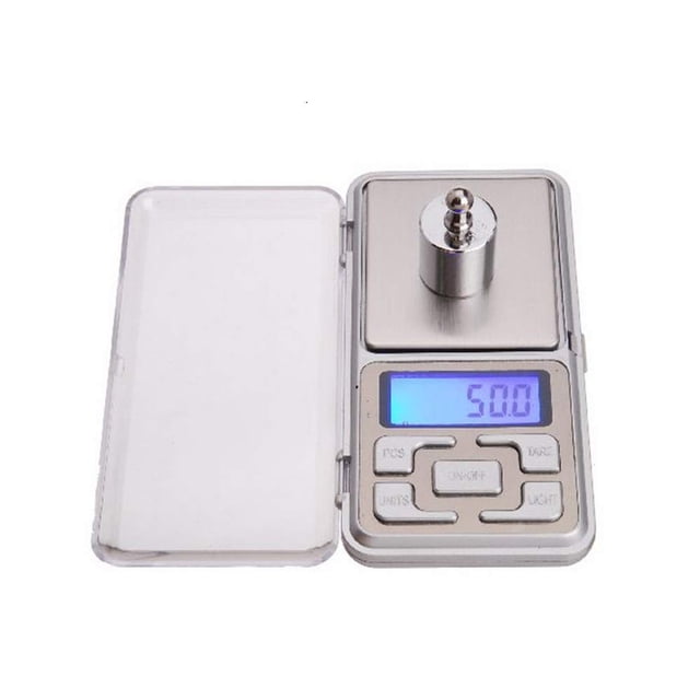 Báscula de cocina de precisión báscula Digital de bolsillo minibáscula con pantalla para joyería té levadura café 500g/0,01g ABS