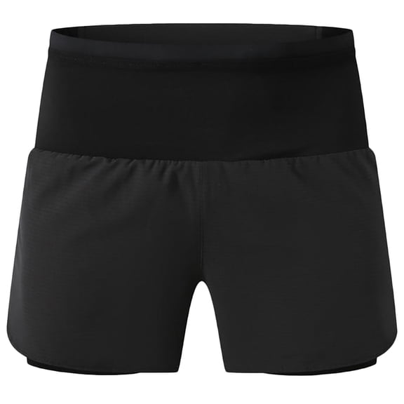 Stamzod Men's Sports & Recreation Shorts Solid Color Elastic Waist Casual Short with Pocket Summer Exercise Shorts for Men Black D XXXL