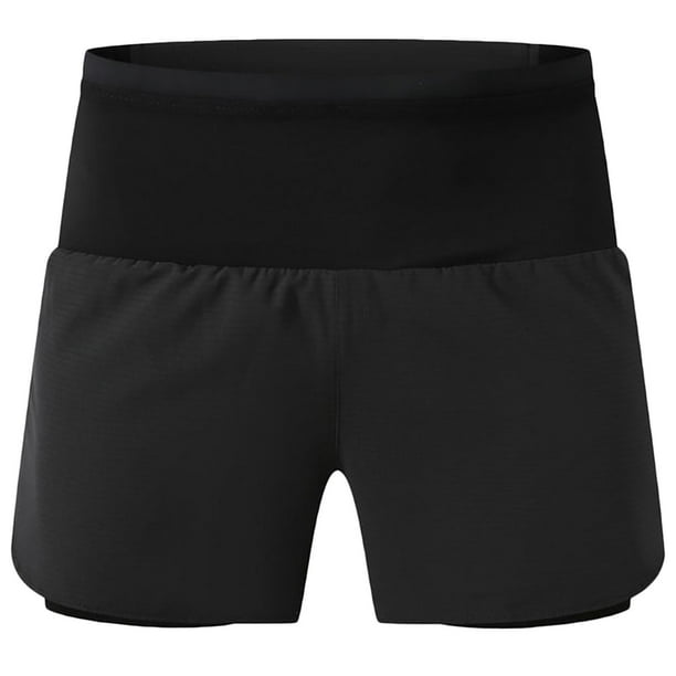 Ceisia Men's Seamless Lining Fitness Training Shorts, Elastic Waist for Gym Workout Gift Activities