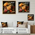 thumbnail image 4 of Designart "Renaissance Painting of Flowers and Fruits III" Food & Beverage Wall Art - Traditional Yellow Fruits Entryway Wall Art, 4 of 6