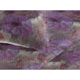 thumbnail image 3 of Ambesonne Tulips Quilted Bedspread Set 3 Pcs, Gothic Grunge Flowers Print, Twin, Pale Fuchsia Burnt Sienna, 3 of 4