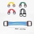 thumbnail image 3 of Toystoory Extensor de pecho, estirador de tracción, ejercitador muscular desmontable, entrenamiento de fuerza de 5 resortes, fortalecimiento de Accesorios para máquinas de ejercicios Negro, 3 of 6