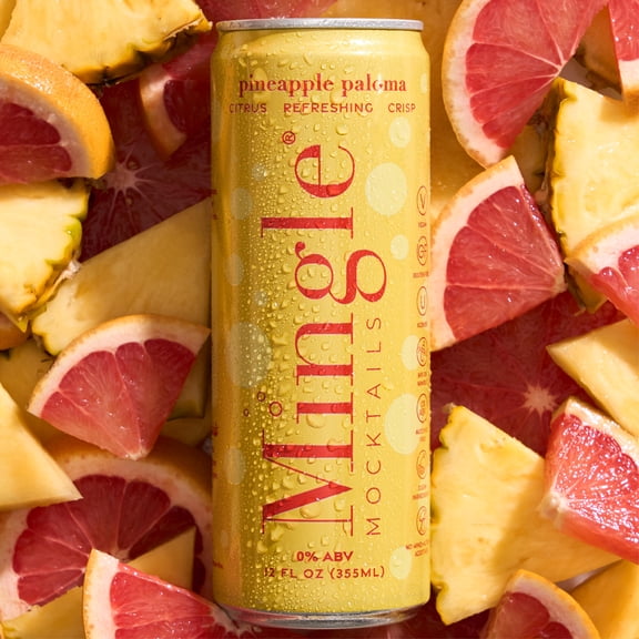 Mingle Non-Alcoholic Pineapple Paloma Mocktails 4 - 12 fl oz Cans