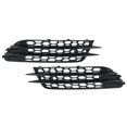thumbnail image 1 of Front Fog Light Grille, 2pcs Left Right Antiaging Bumper Fog Light Grill ABS Protective  For RS6 Style, 1 of 8