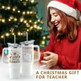thumbnail image 4 of Teacher Appreciation Gifts - Teacher Gifts for Women - Thank You Gift Ideas for Teachers Women - Teachers Appreciation Week, Birthday, Back To School Gift - 40 Oz Stainless Steel Tumbler, 4 of 6