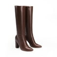 thumbnail image 3 of DREAM PAIRS Knee High Boots Women Chunky Heel Pointed Toe Tall Boots for Women Side Zipper Long Boots, 3 of 7