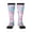 2 Black-1, variant on Tie Dye Pattern Women’s Knee High Crew Socks,Trouser Socks Comfortable, Breathable, Moisture-Wicking and Soft