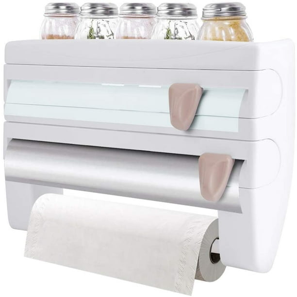 Aluminum Foil Cling Film Holder Kitchen Roll Foil and Cling Film