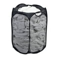 thumbnail image 2 of Mainstays Hexagon Pop-up Mesh Laundry Hamper, Black, 2 of 5