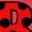 Red, variant on Inktastic Little Love Bug Boys or Girls Baby T-Shirt