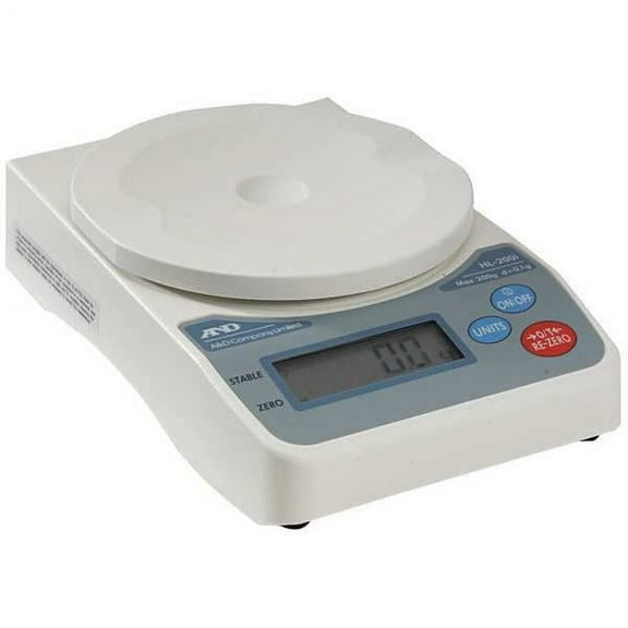 A&d Weighing Digital Compact Bench Scale 2000g Capacity HL-2000I