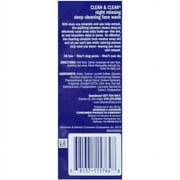 Clean & Clear Night Relaxing Deep Cleaning Face Wash, 8 oz, 6 Pack