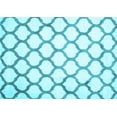thumbnail image 1 of Ahgly Company Indoor Rectangle Trellis Light Blue Contemporary Area Rugs, 7' x 10', 1 of 4