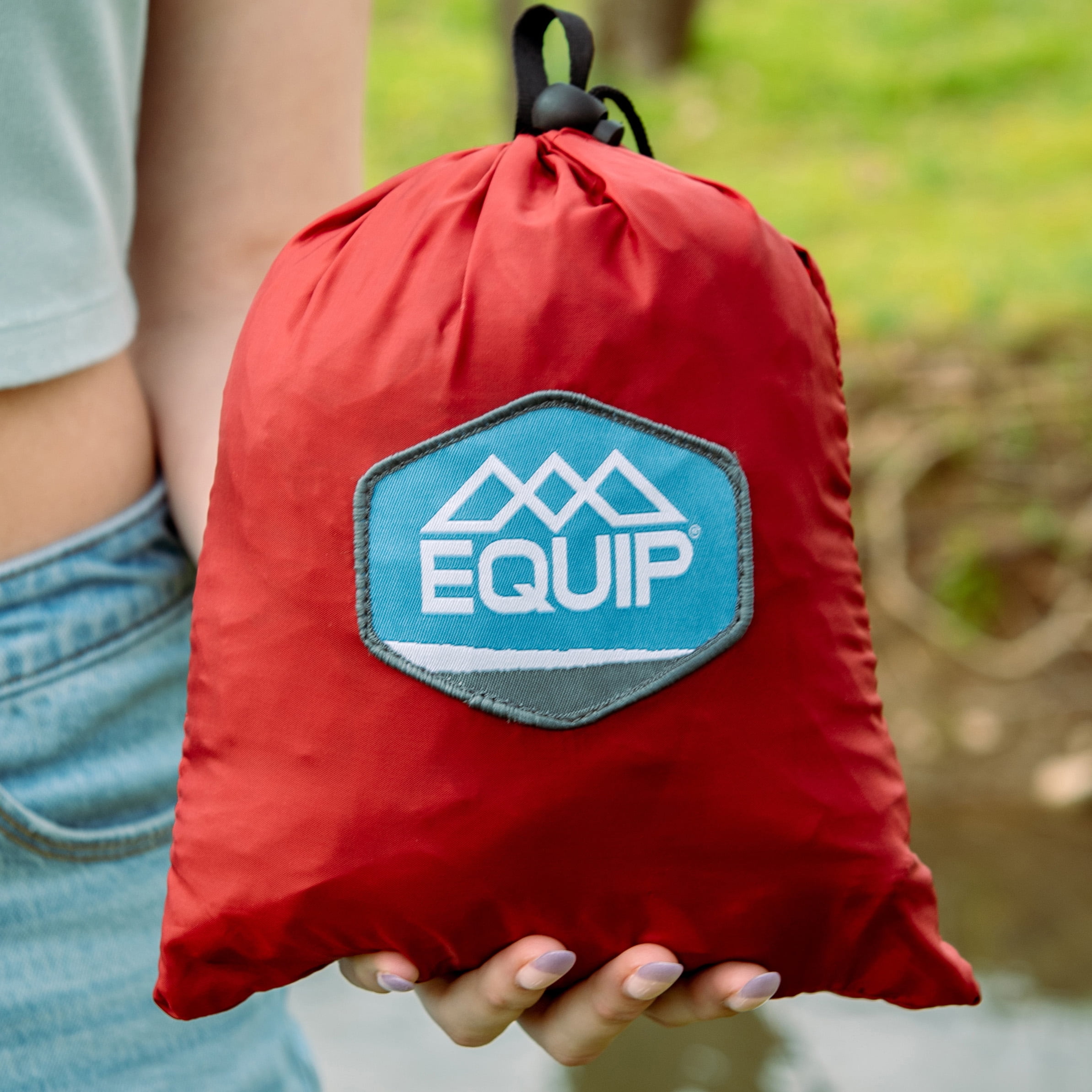 Equip 1 Person Tree Hammock Red Bloodstone, Size 108" L x 56" W x .05" H