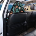 thumbnail image 5 of POLERO Cactus Geometric Terry Cloth Car Seat Cover, Machine Washable Sweat Absorbent Seat Protector for Cars Trucks Vans and Daily Driving, 5 of 7