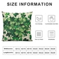 thumbnail image 5 of Awypu  Happy ST Patricks Day Peace Love Lucky Throw Pillow Covers, 18 x 18 Inch Clover Stripes Decoration for Sofa Couch, 5 of 5