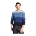 thumbnail image 1 of Club Room Mens Merino Wool Colorblock Pullover Sweater navyblue XLT, 1 of 1