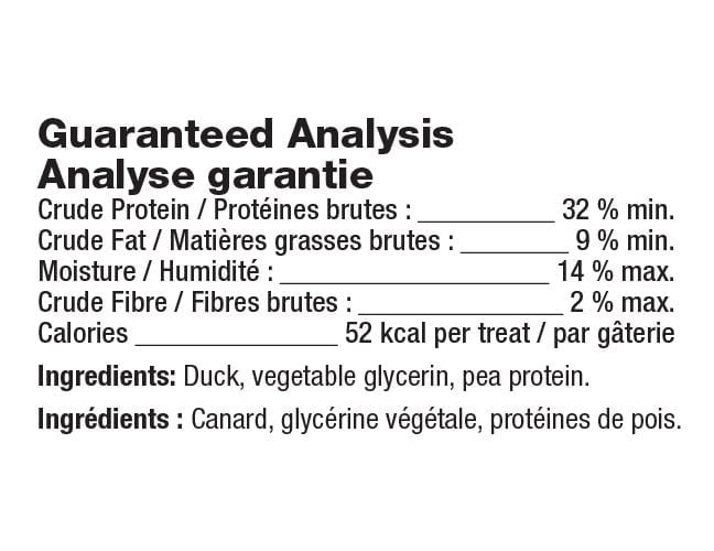 Chewmasters Duck Jerky Dog Treats, 709g
