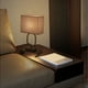 thumbnail image 4 of RKSTN Wall lamps Bedside Table Lamp With 2 USB Charging Portsh And 2 AC Sockets Press Lamp With Fabric Linen Shade For Living Room Bedroom Office Reading Work, 4 of 8