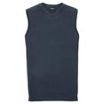 thumbnail image 1 of Russell Collection Mens Cotton Acrylic V Neck Sleeveless Sweatshirt, 1 of 3