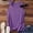 Purple, variant on ClodeEU Women's Crew Neck Sleeveless Basic Tank Top,Casual Loose Fit Camisole Army Green,Women's Plus L