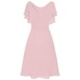 thumbnail image 2 of Robe de Cocktail Formelle pour Femmes, Demoiselle d'Honneur, Taille Haute, Fête, Bal, Gala, 2 of 5