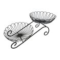 thumbnail image 1 of Cesta de Frutas Perfecl Canasta de Frutas Soporte Negro, 1 of 8