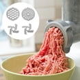 thumbnail image 3 of 4 Pcs Assiette à Viande en Acier Inoxydable Électrique Hachoir à Viande, 3 of 8