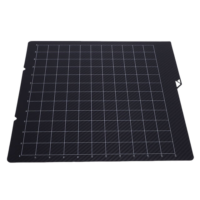 Placa De Construcción De Impresora 3D, Superficie De Construcción De Impresora 3D Mate Dorada PEI Flexible De 264x276 Mm Para PLA ABS TPU PETG