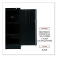 thumbnail image 4 of Alera Assembled 42" High Heavy-Duty Welded Storage Cabinet, Two Adjustable Shelves, 36w x 18d, Black, 4 of 8